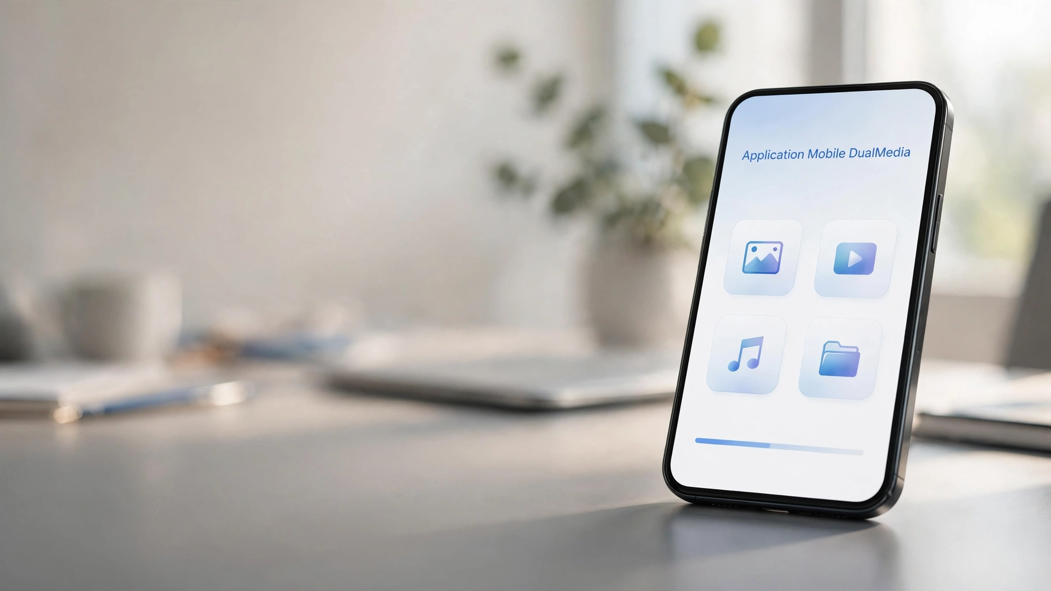 Application Mobile DualMedia